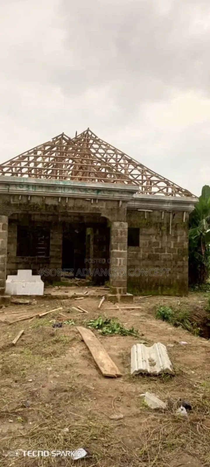 Bungalow Building Wood Work In Lagos