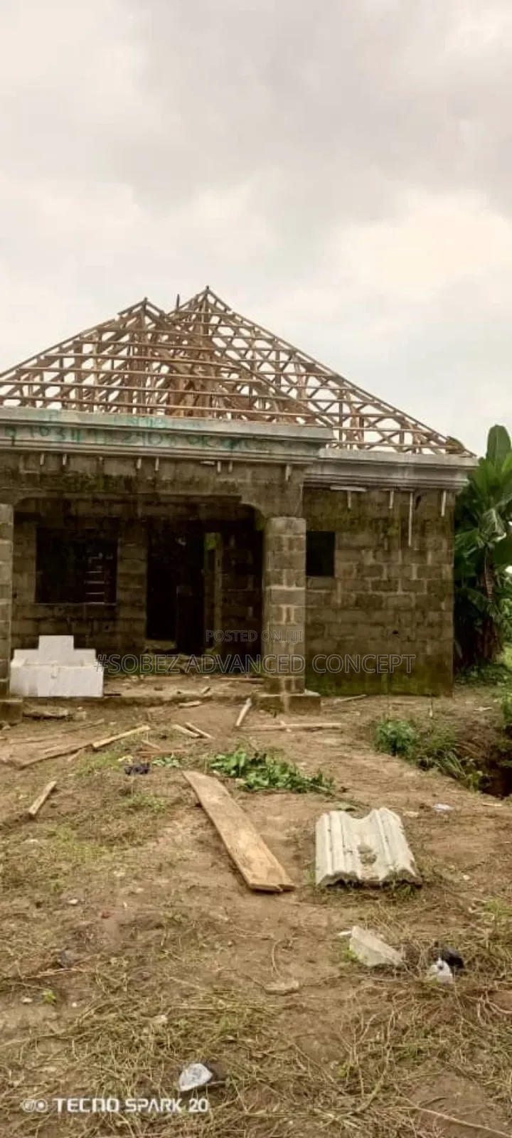 Bungalow Building Wood Work In Lagos