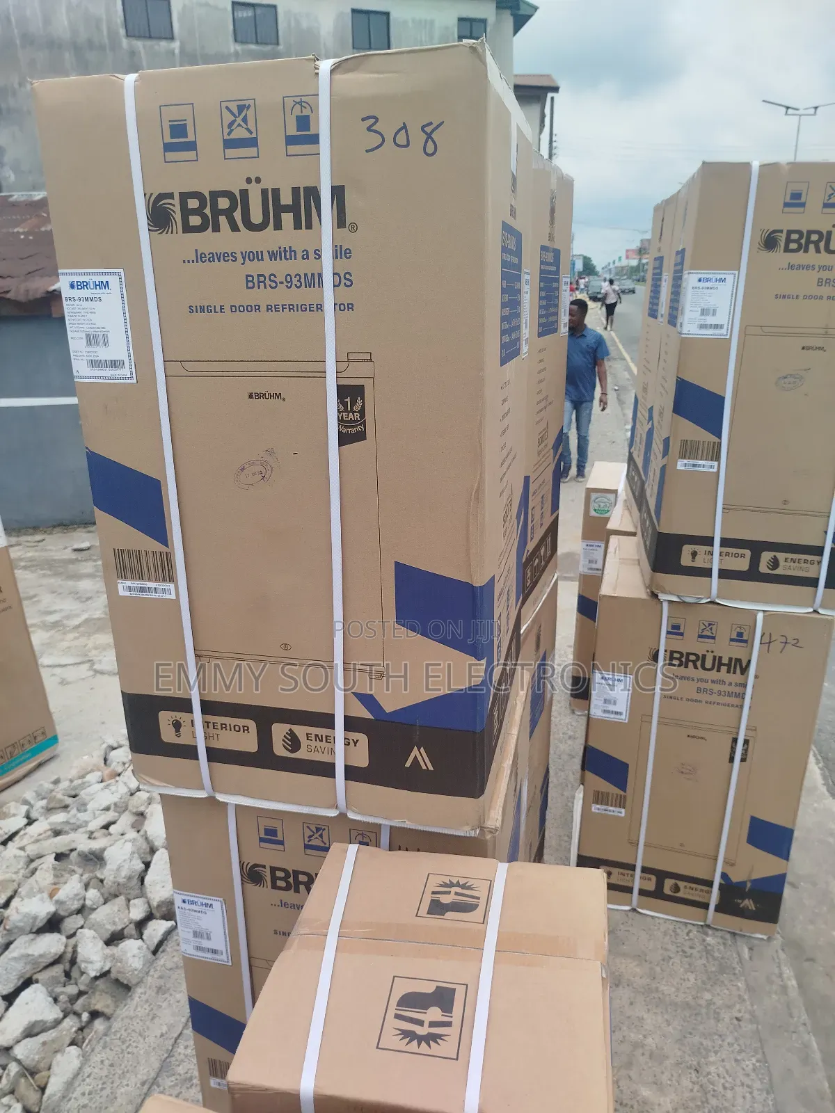 Bruhm Table Top Fridge