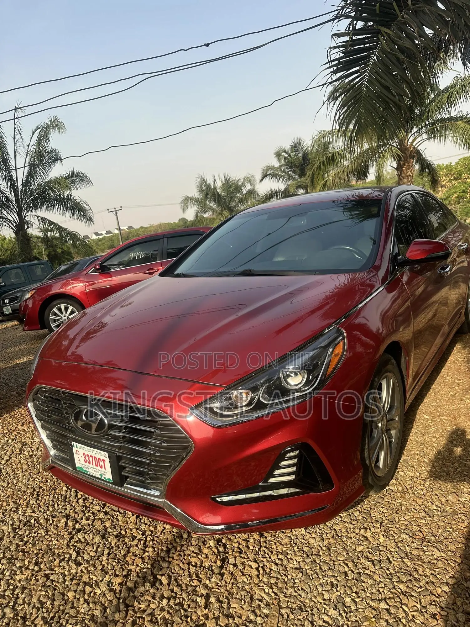 Hyundai Sonata Limited 2.0T 2018 Red