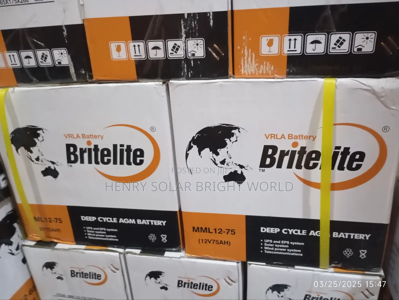 Brielite Battery 75ah 12v