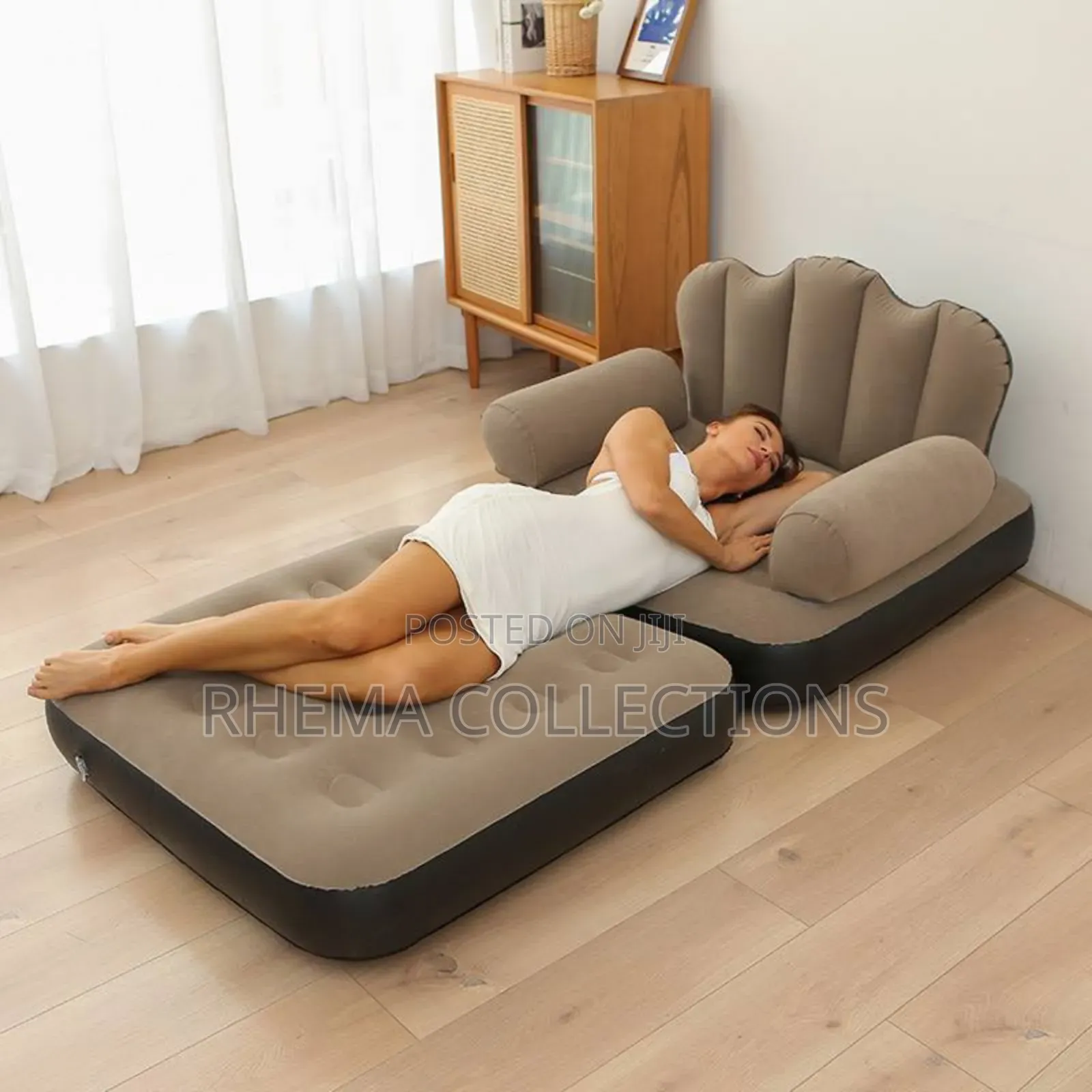 2 Layers/Steps Multipurpose Inflatable Bed and Chair