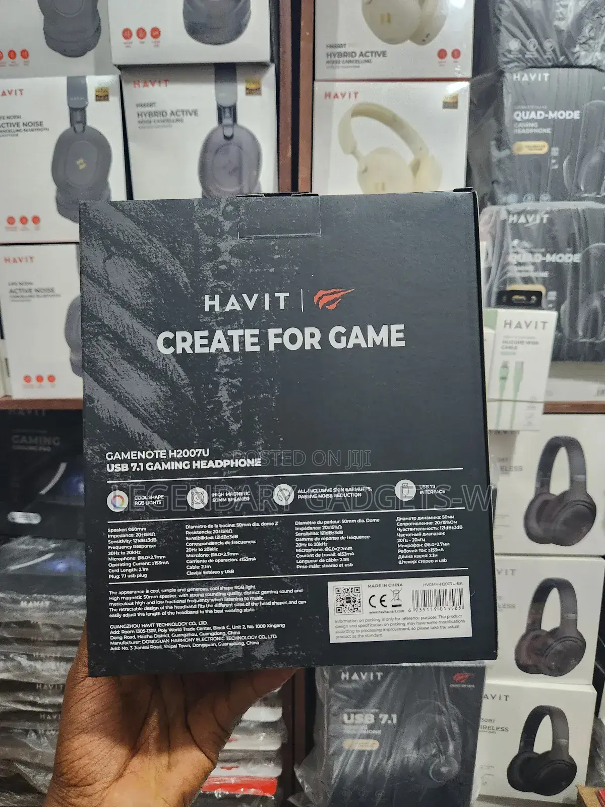Havit Gamenote H2007u Gaming Headphone
