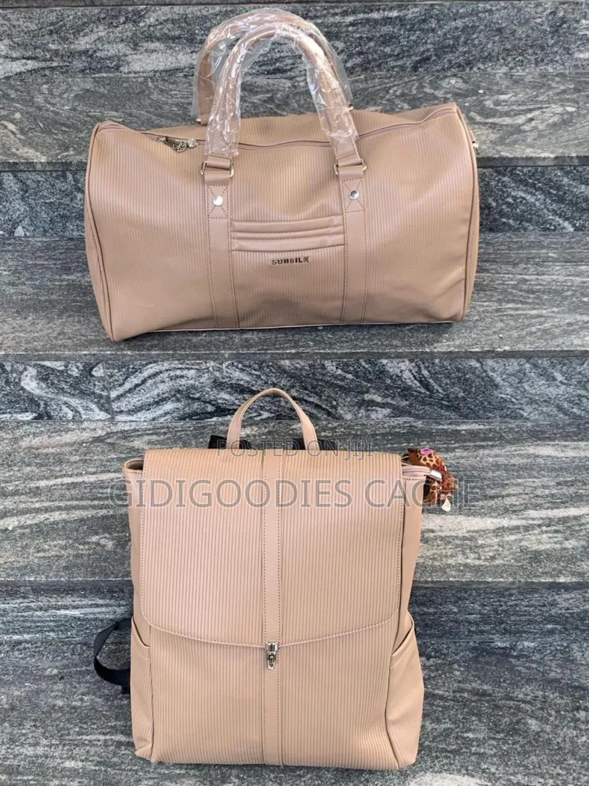 2 Set Piece Sunsilk Backpacks/Travel Duffel Bags