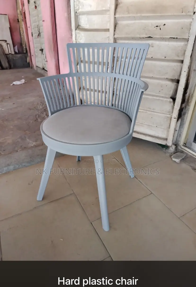 Hard Plastic Restaurant Chair Imported Available in Black Color