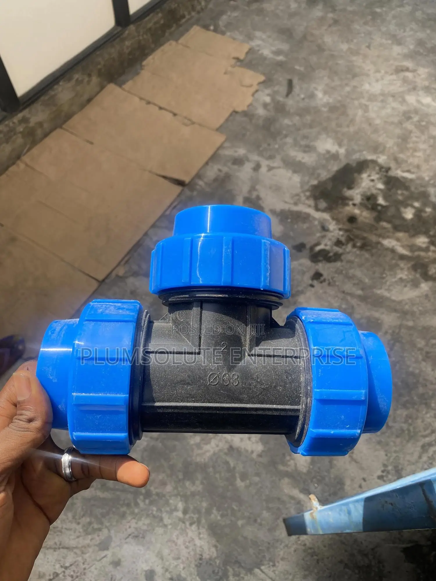 63mm Hdpe Compression Fittings