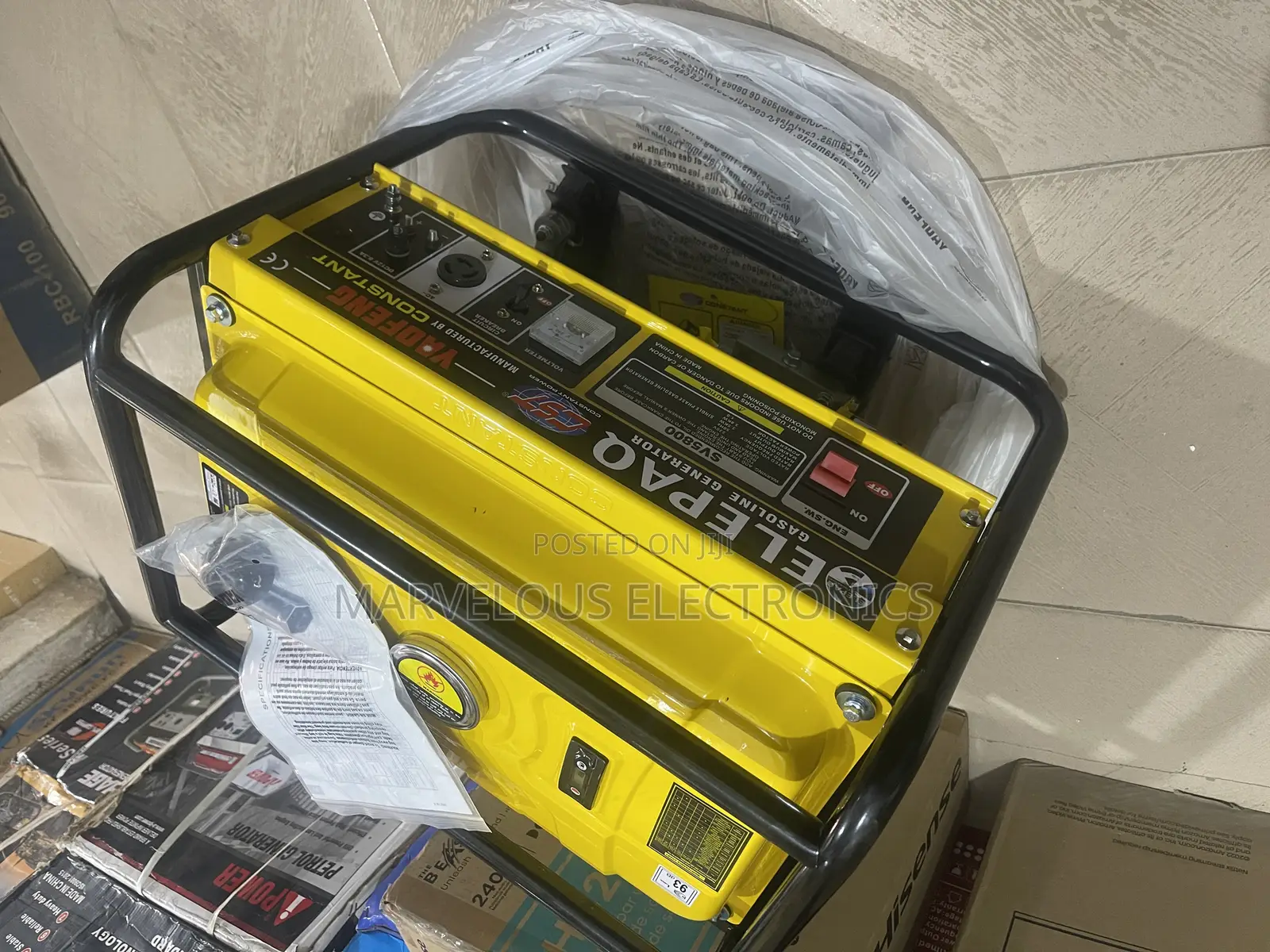 Brand New Elepaq Constant Generator Full Copper Engine