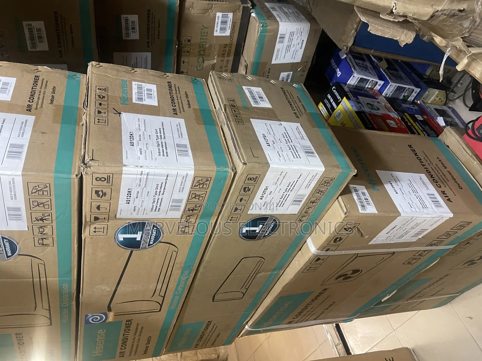 Brabd New Hisense 1hp .1:5hp 2:Hp Air Conditioner Inverter