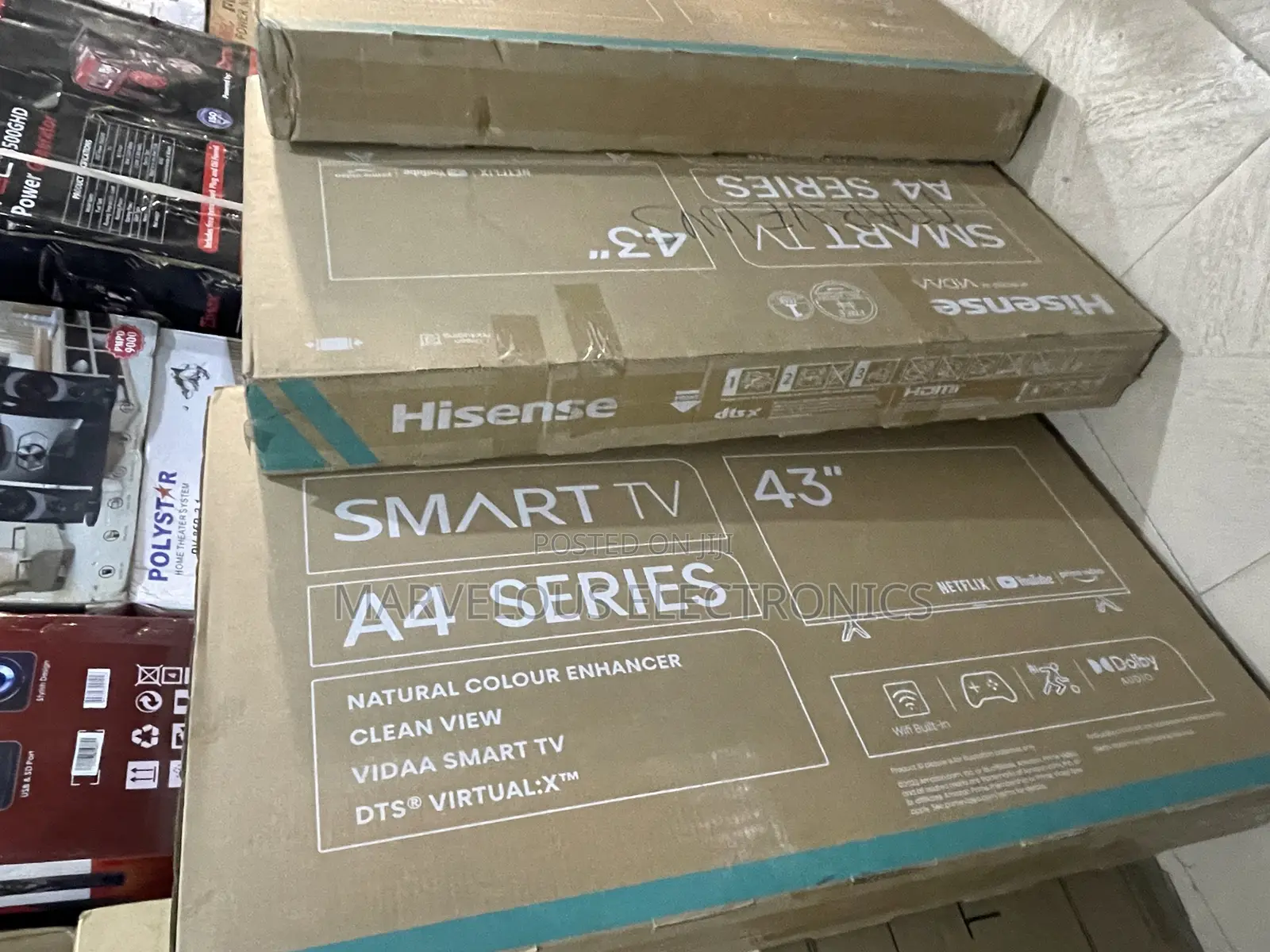 Brand New Original Hisense 43inch Smart Television Available