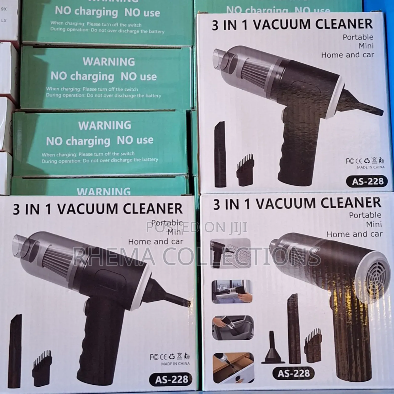 3in1 Rechargeable Vacuum Cleaner