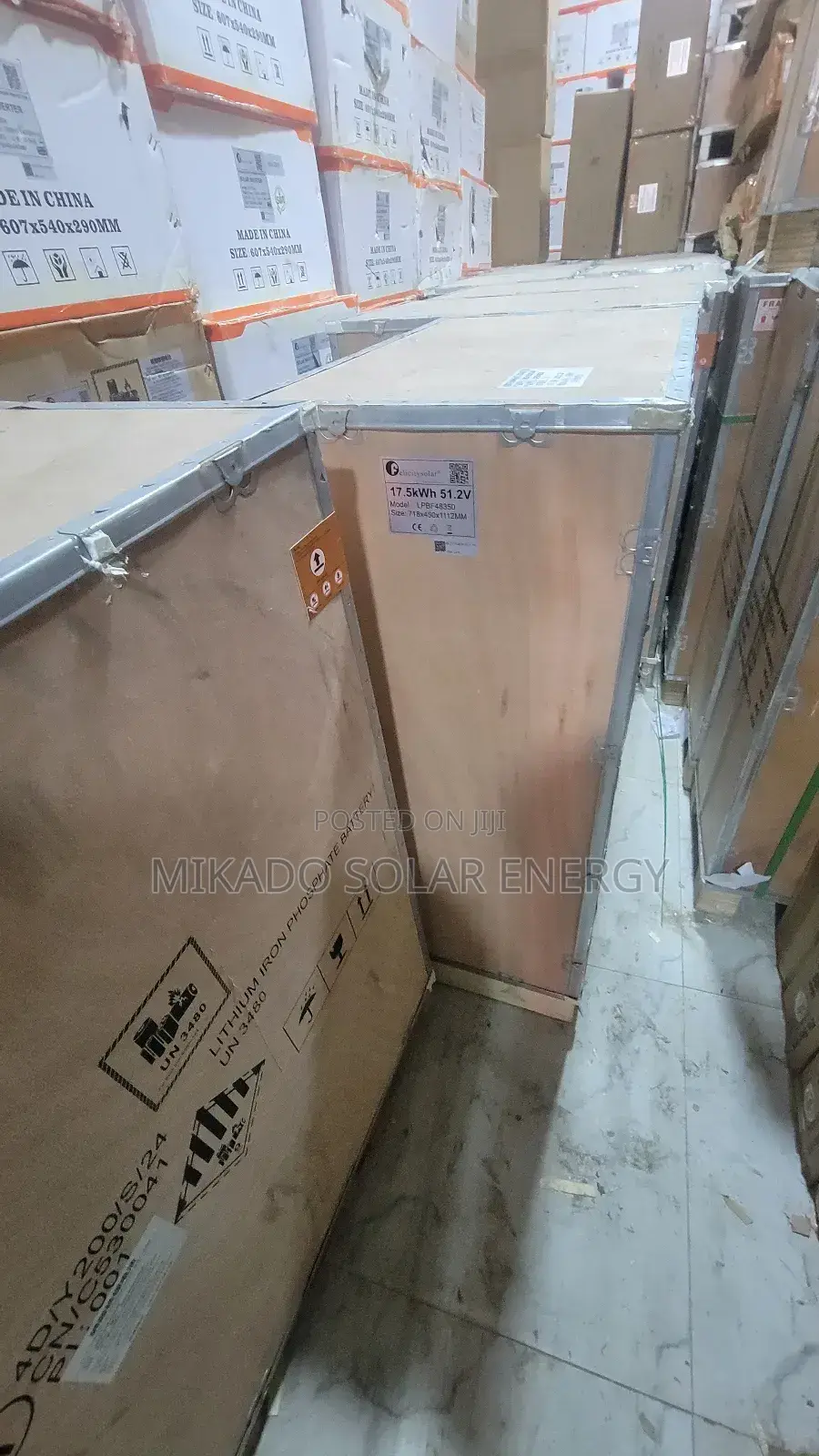 17.5kwh 48v Felicity Lithium Iron Battery