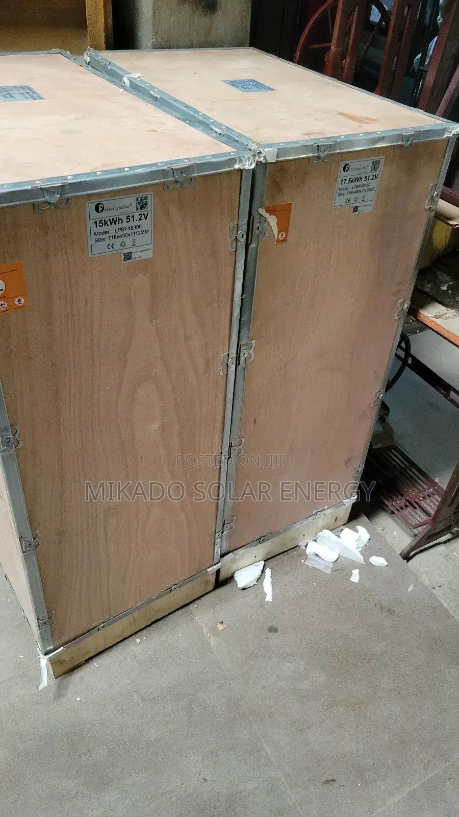 17.5kwh 48v Felicity Lithium Iron Battery
