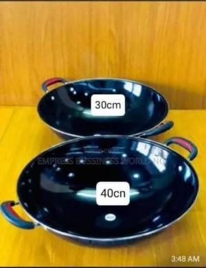 2 PCS Frying Pan-30 and 40cm