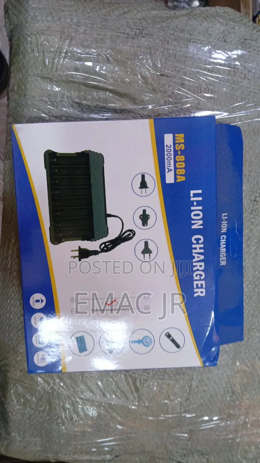 8 Slot 18650 Charger Independent Charger 3.7v Li-Ion Battery