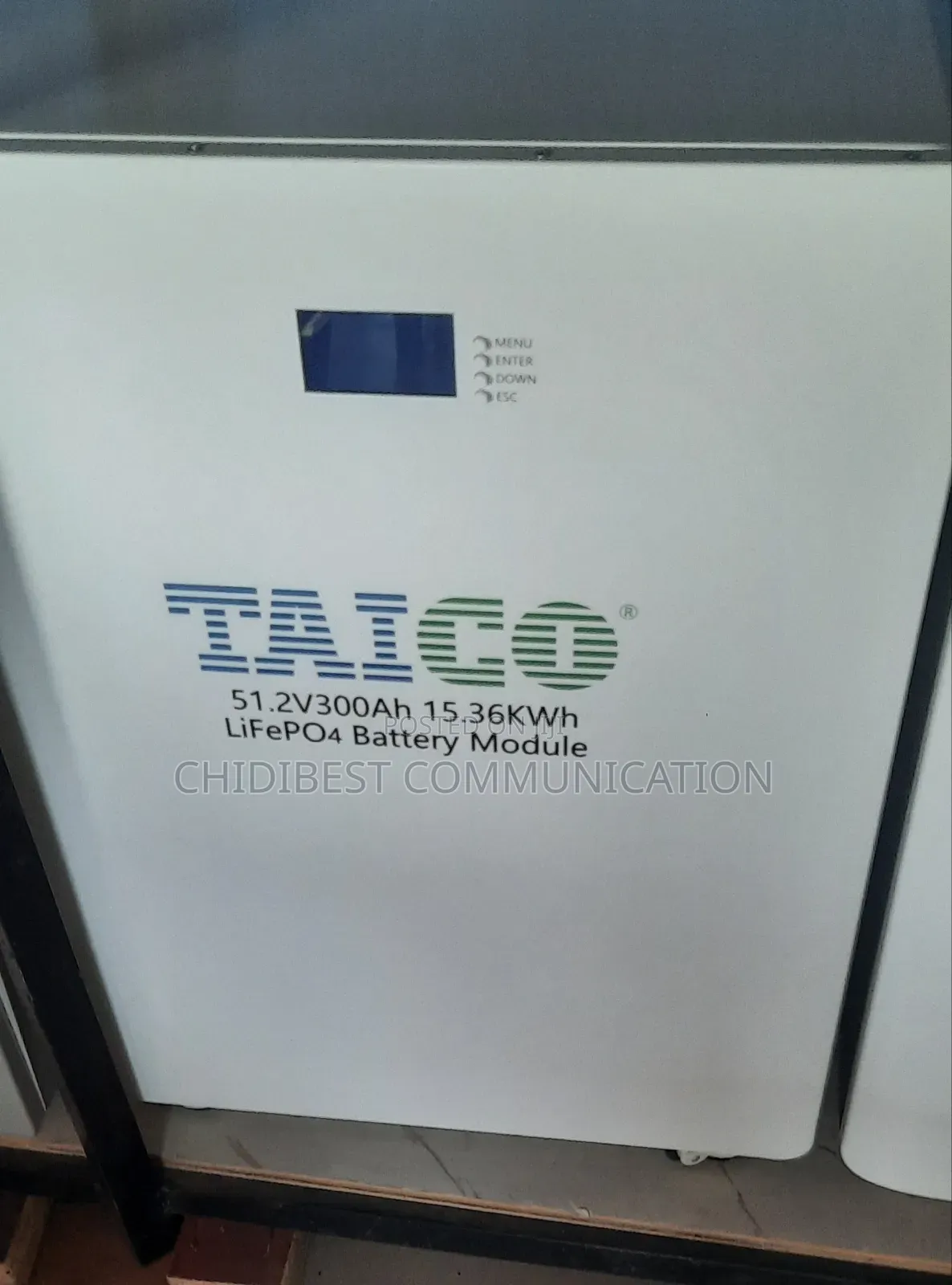 15.36kwh Taico Lithium Ion Battery With Warranty Is Availabl