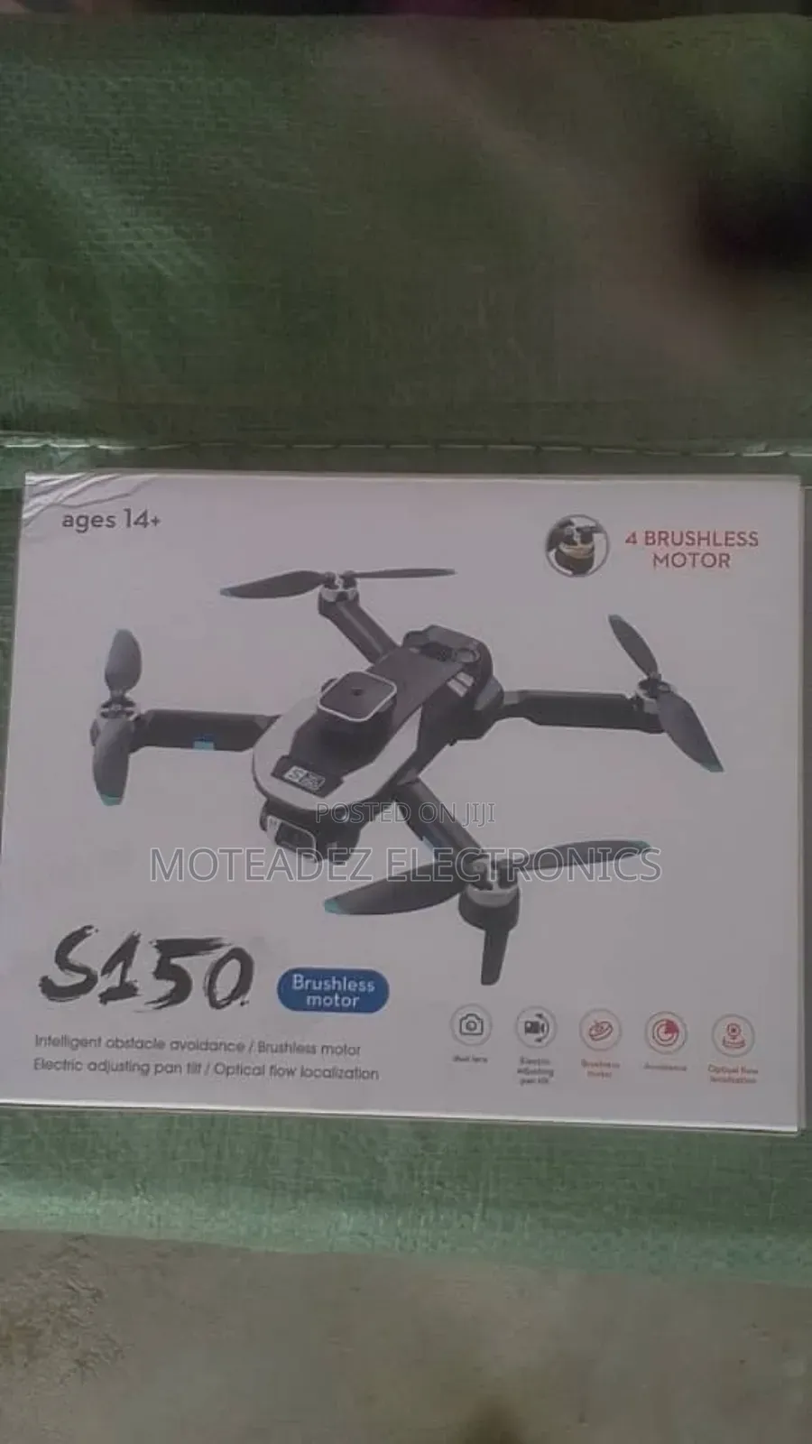 S150 Professional Hd Camera Dual Lens Drone With Two Battery