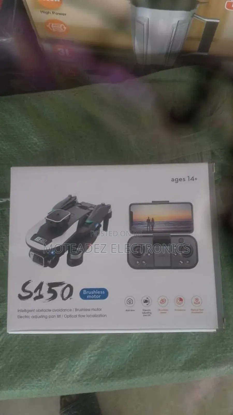 S150 Professional Hd Camera Dual Lens Drone With Two Battery