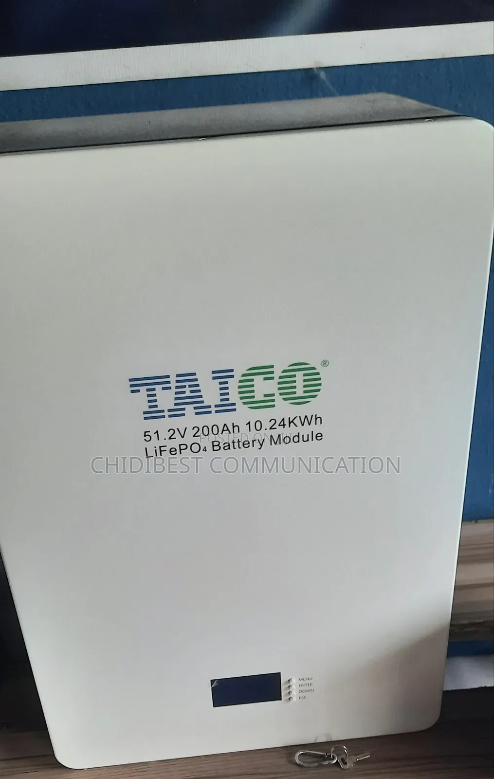 10.24kwh Taico Lithium Ion Battery Is Available With Warrant