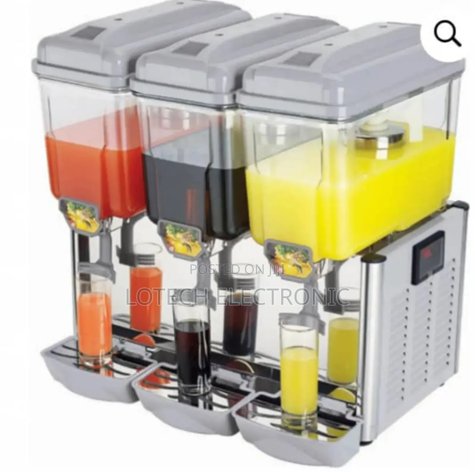 Industrial Juice Dispenser 3 Chamber