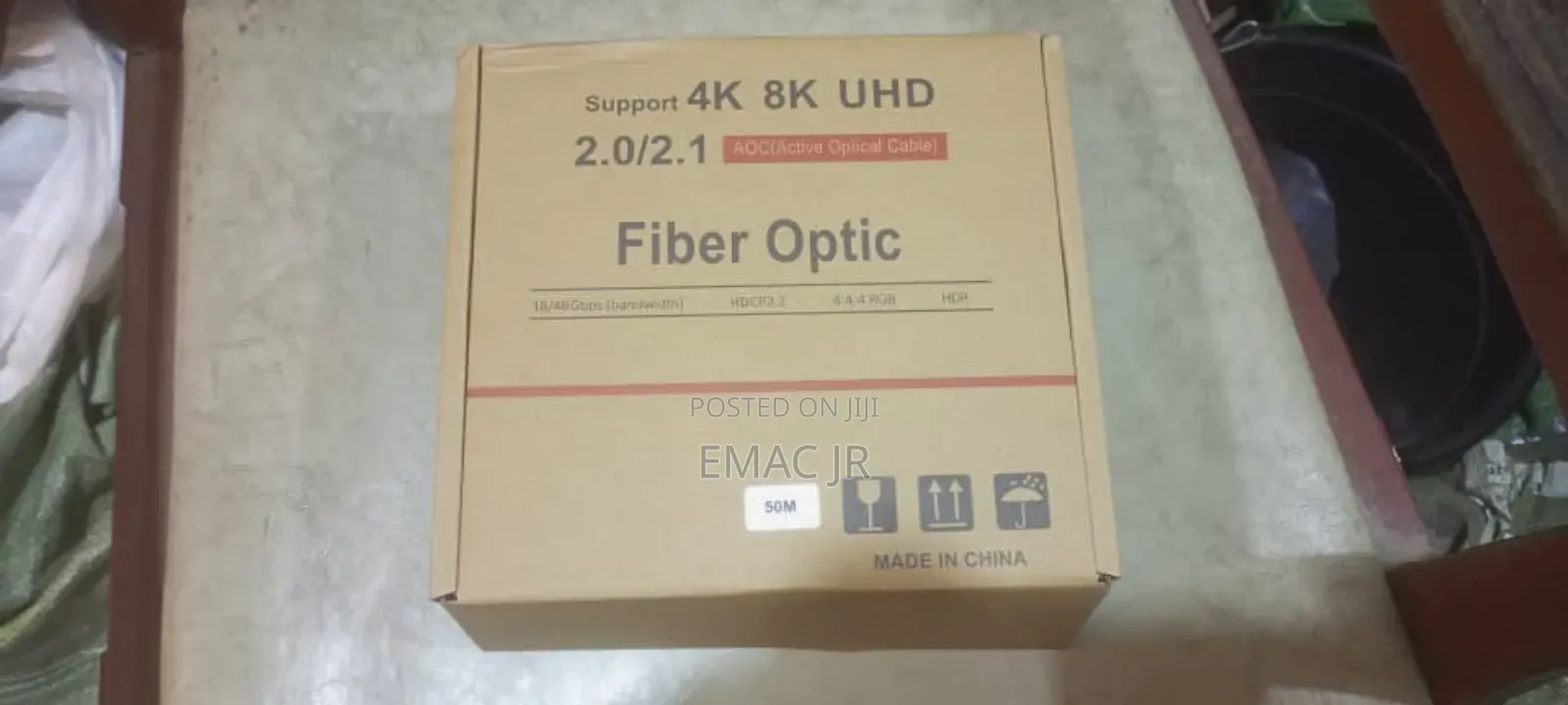 50-Meter Fiber Optic Hdmi Cable Designed for High-Definition