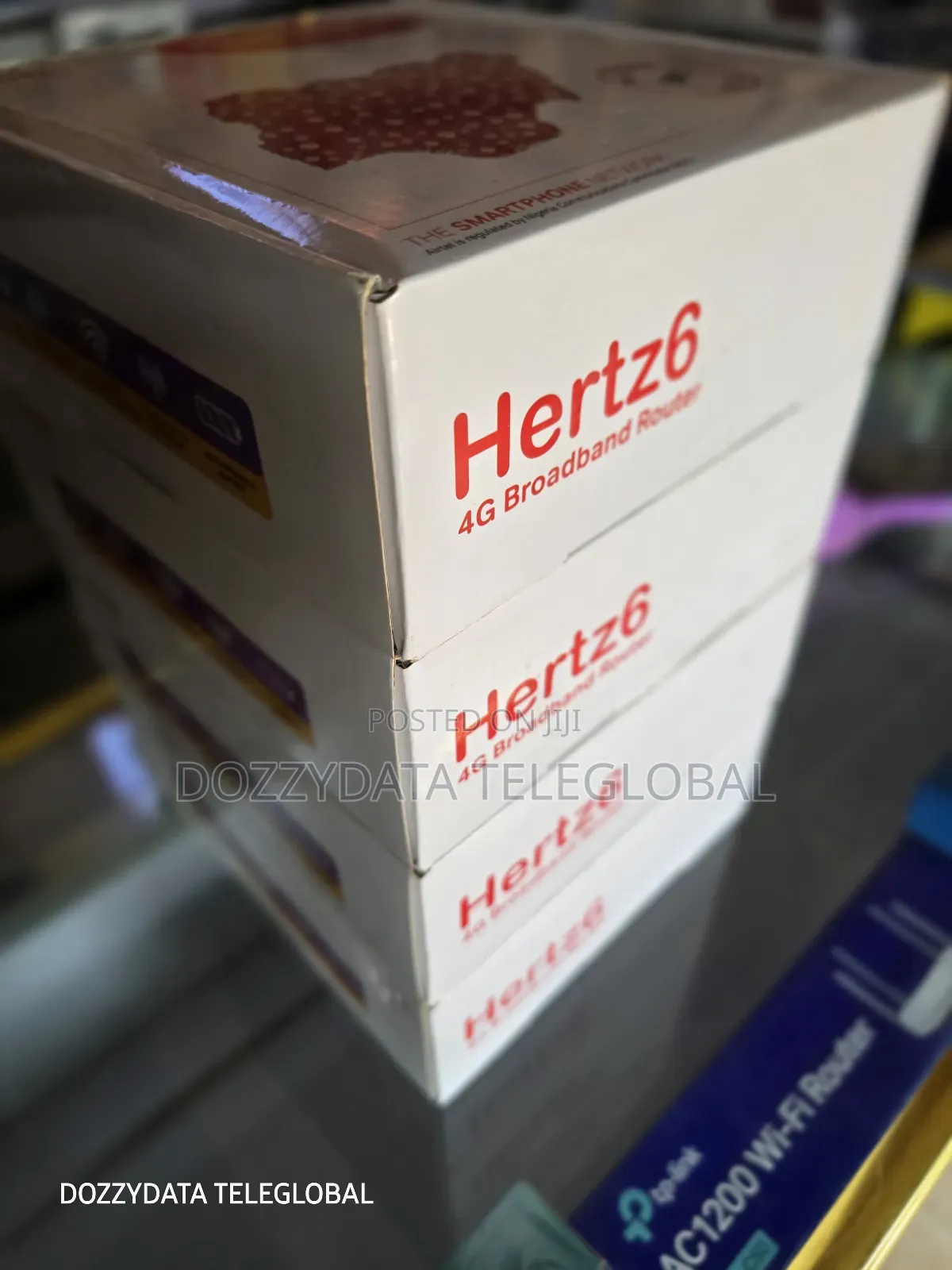 Airtel Internet Hertz6 4g Broadband Router (Unlimited Data)