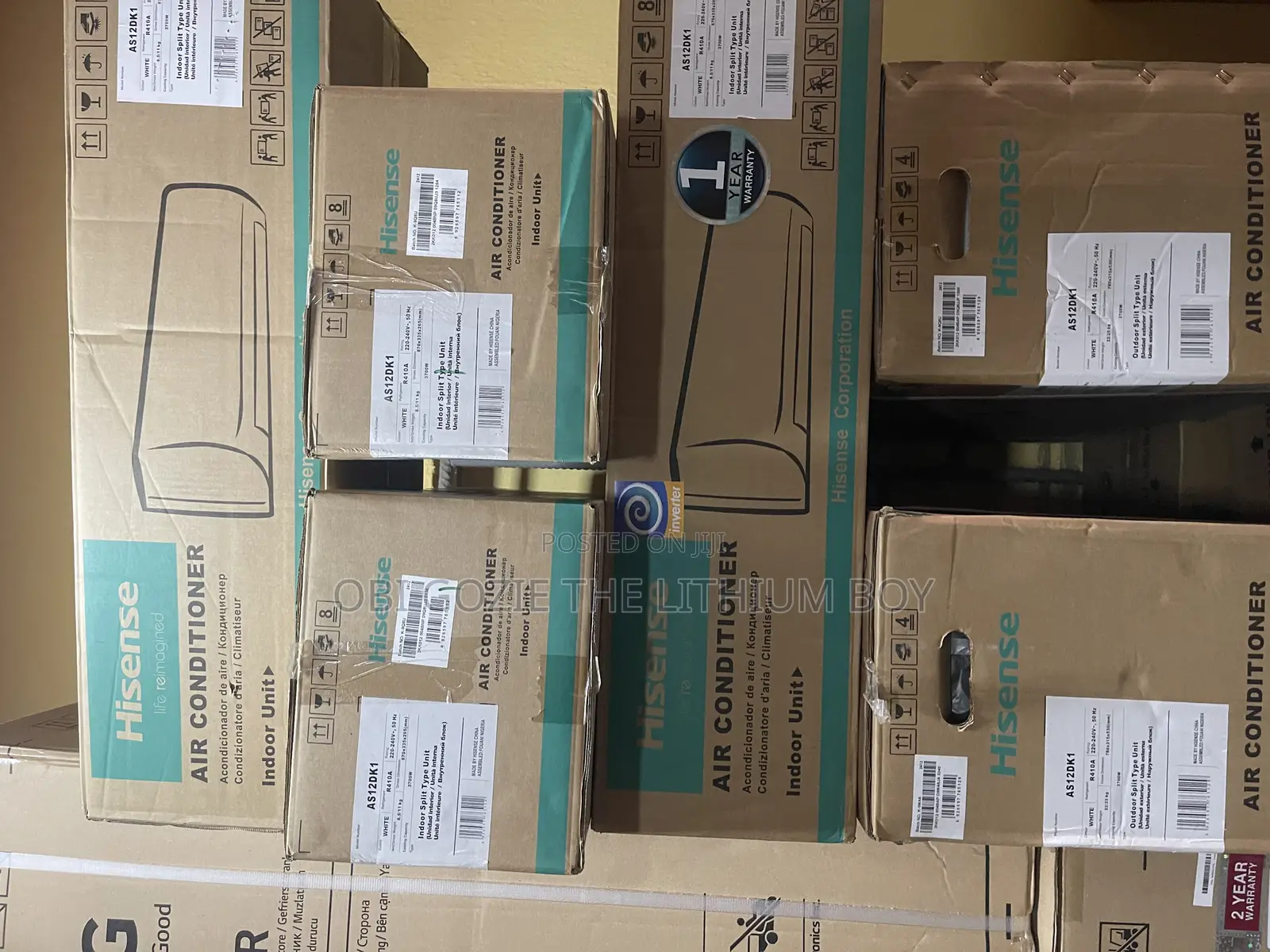 1.5 Hp Hisense Air Conditioner Available in Stock