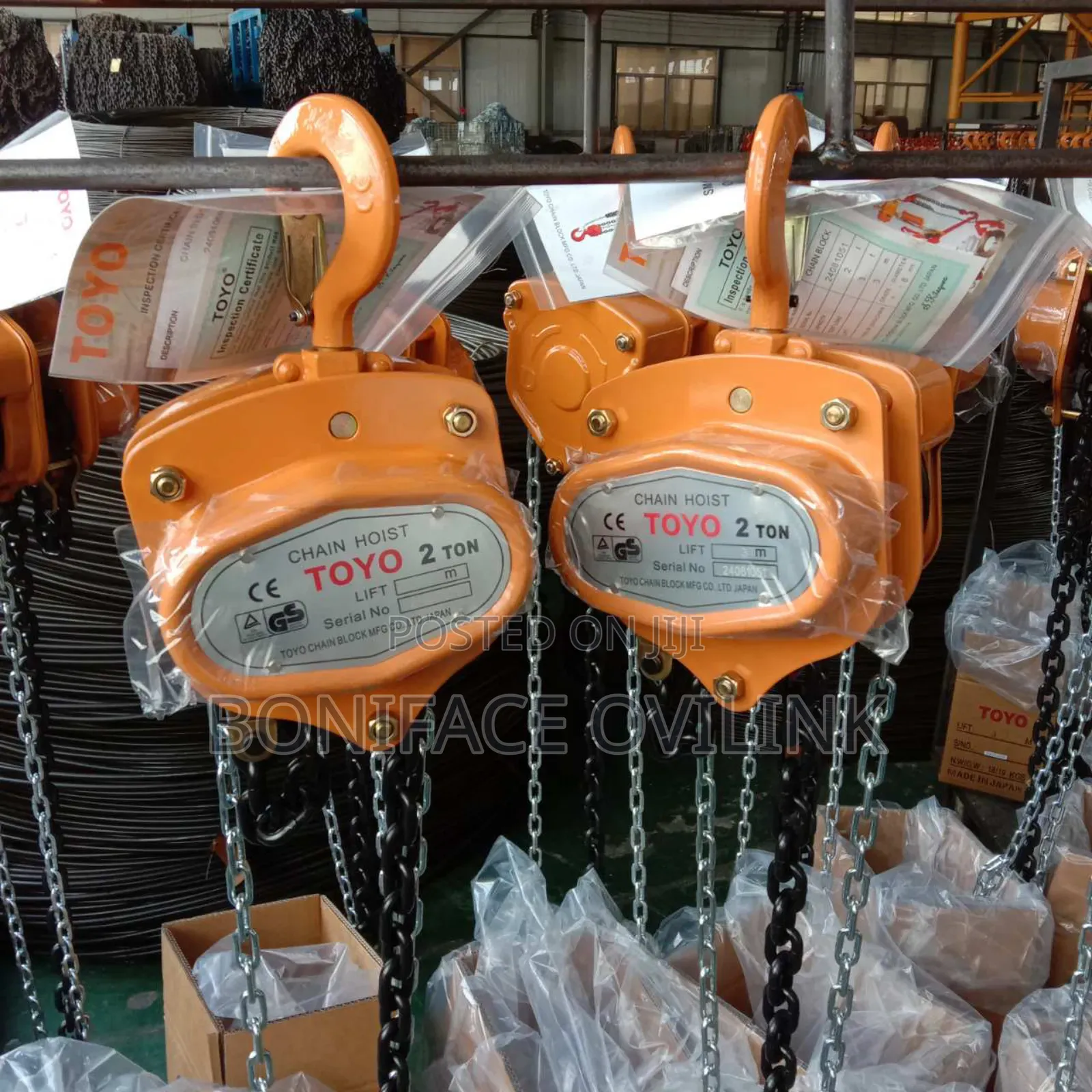 Chain Block 2ton Japan Original