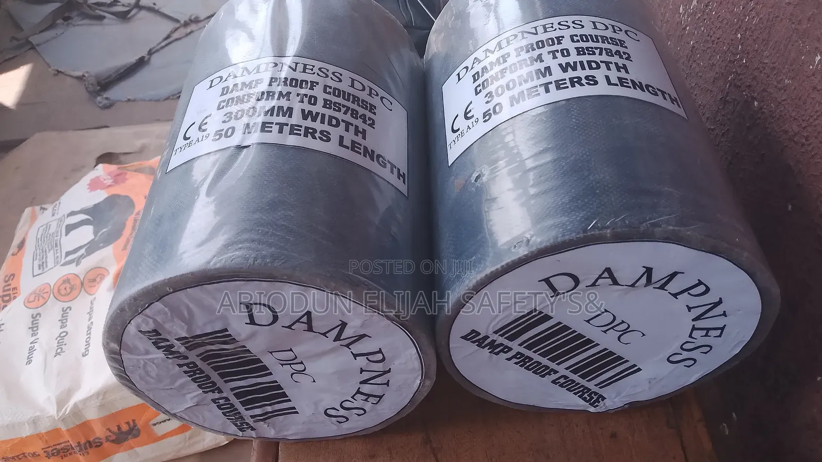 Original Quality DPC Rubber/Damp Proof Course 300mm Width×50