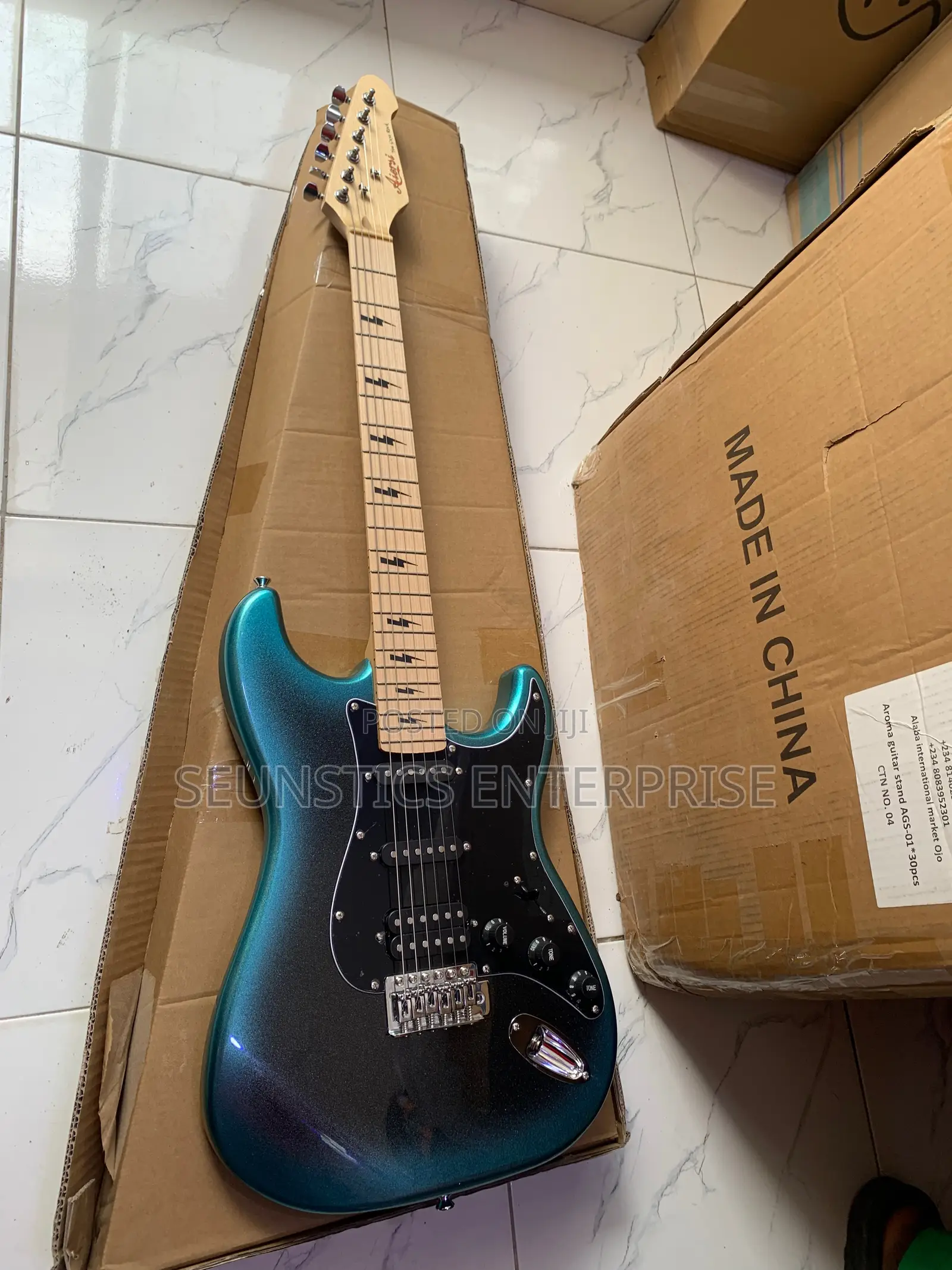 Quality Aiersi Stratocaster Lead Guitar
