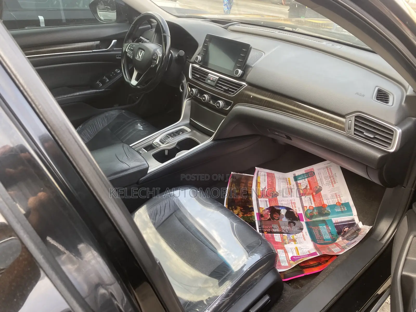 Honda Accord Touring 2.0T 2018 Black