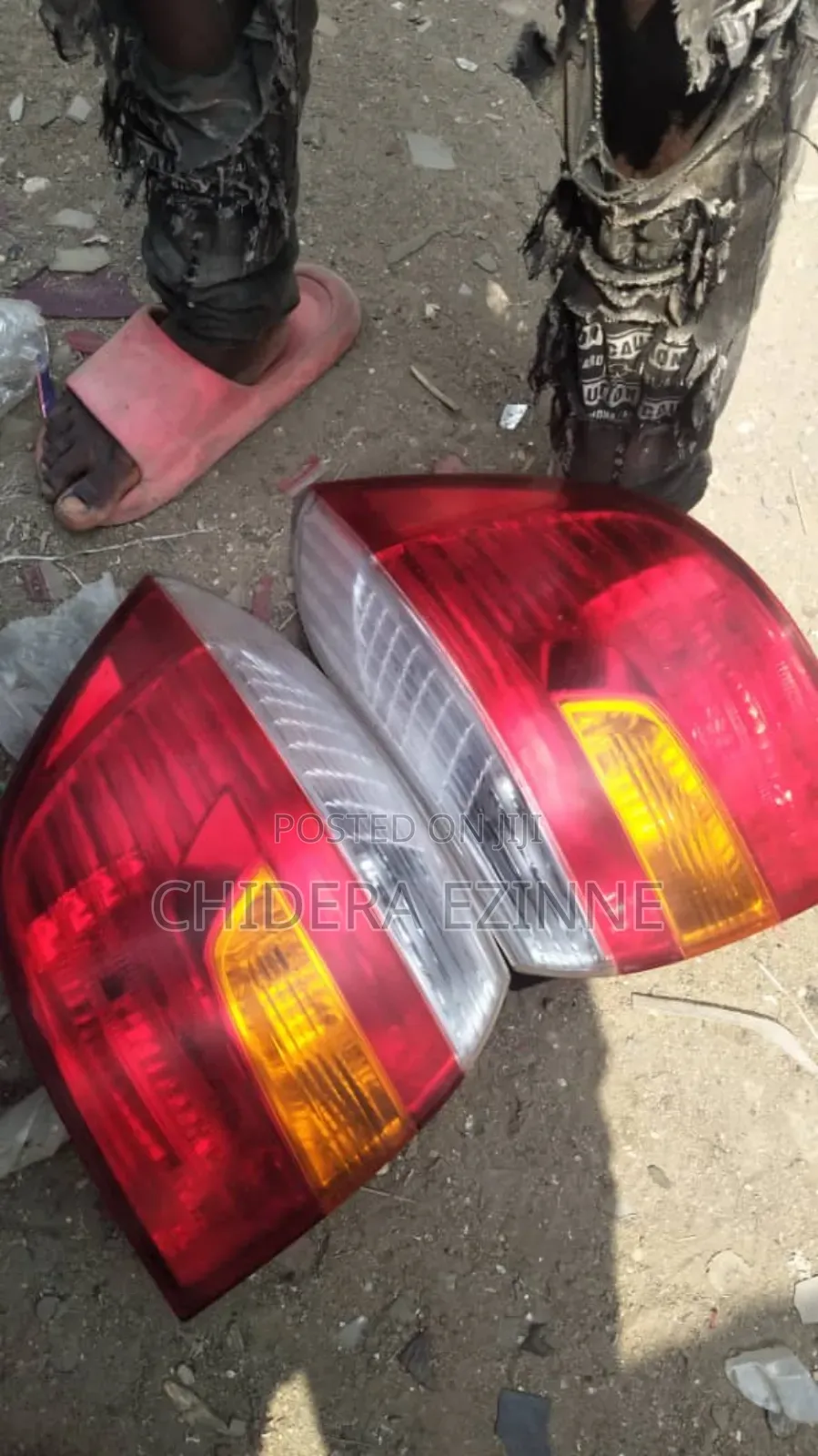 Toyota Highlander 2008 Model Two Side Back Real Light