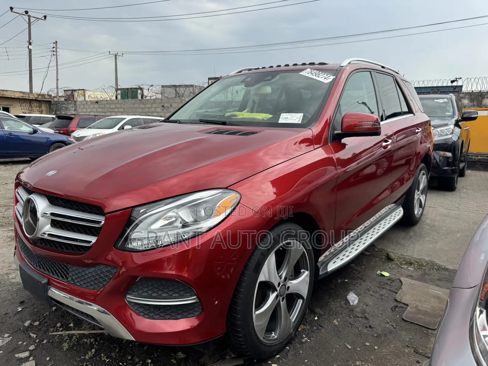 Mercedes-Benz GLE-Class GLE 350 2016 Red