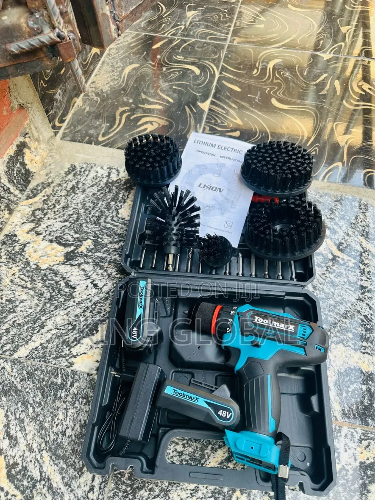 Complete Better Drilling Brush Kit With Drilling Machine