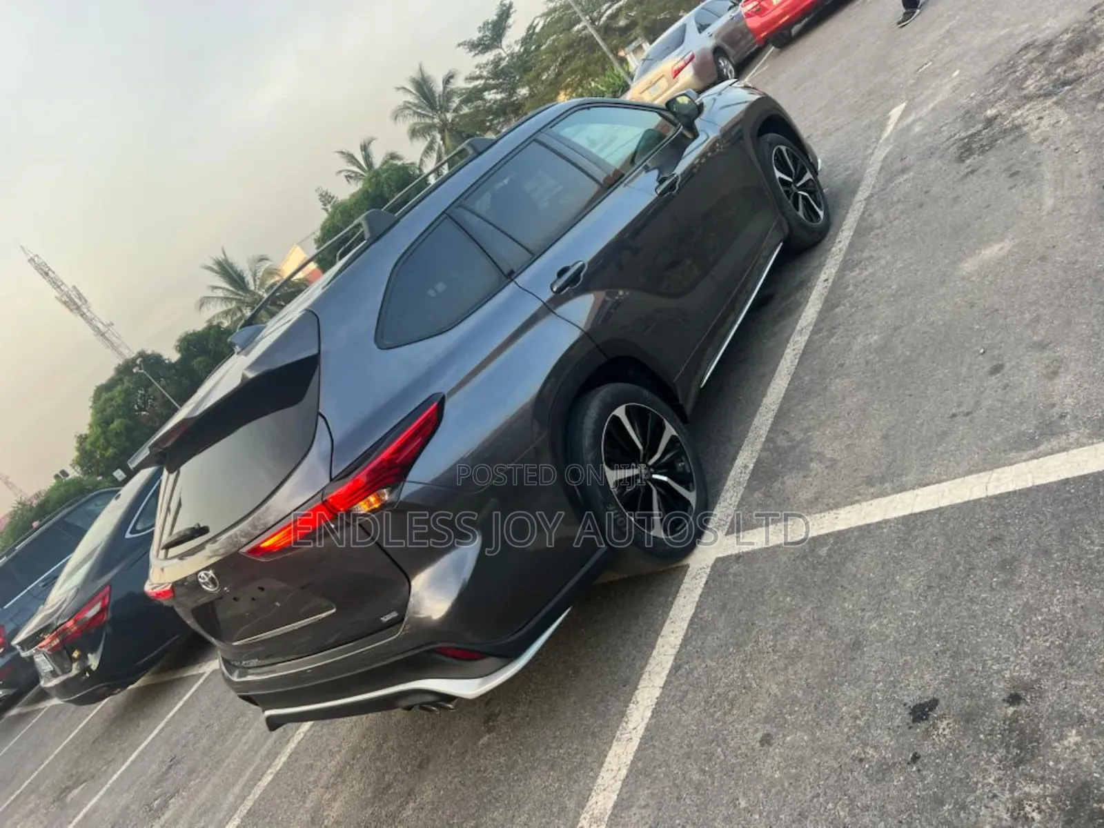 Toyota Highlander XSE 2022 Gray