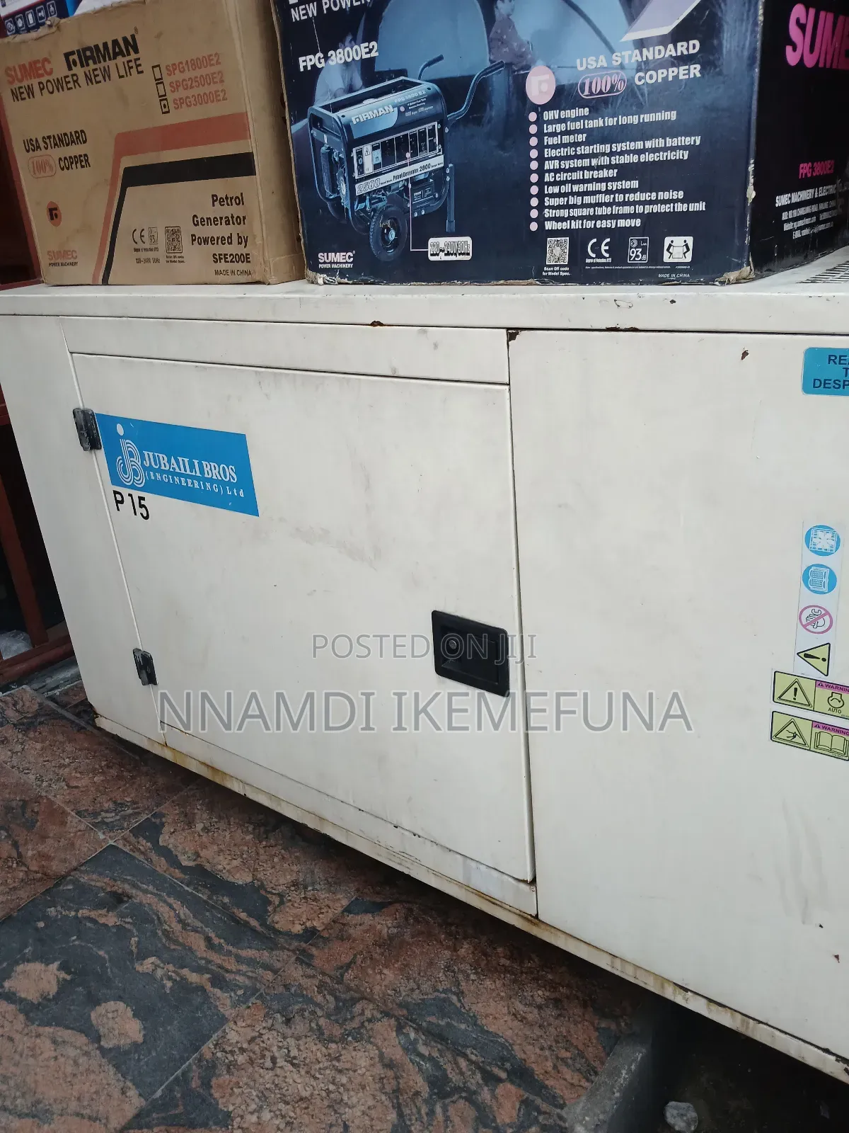 15kva Jubaili Bros Uk Perkins Almost Brand New Is Available