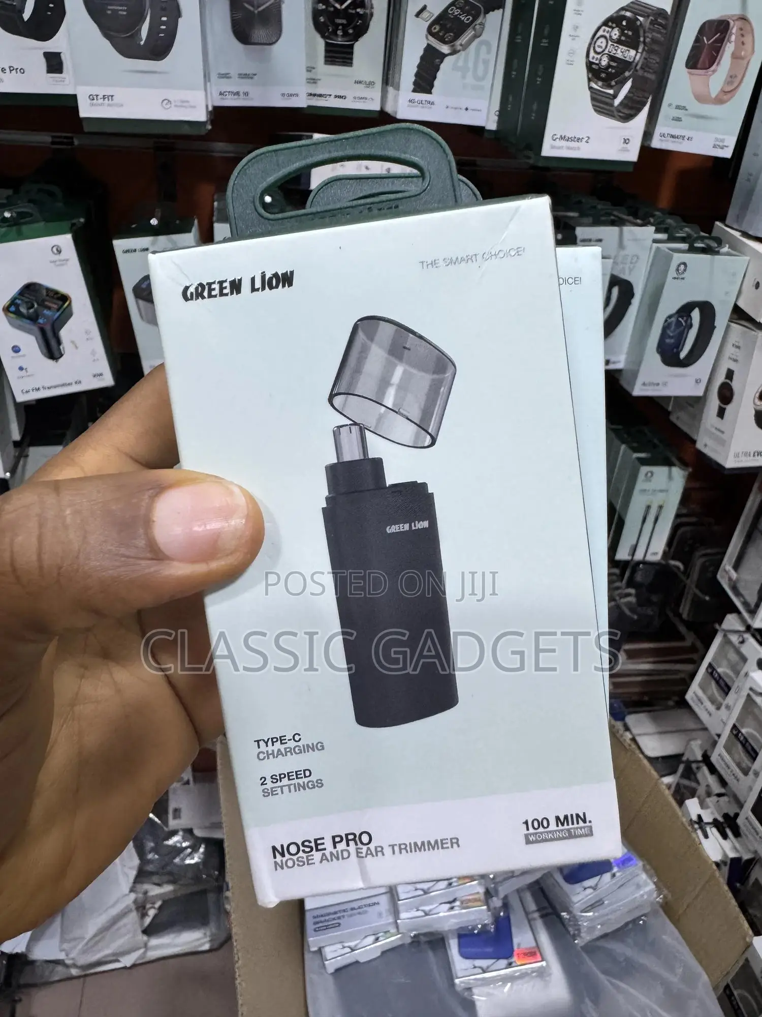 Green Lion Nose Pro Nose And Ear Trimmer