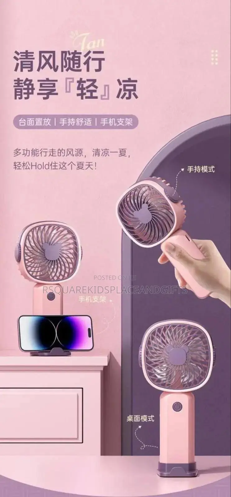 Multifunctional Hand-held Fan