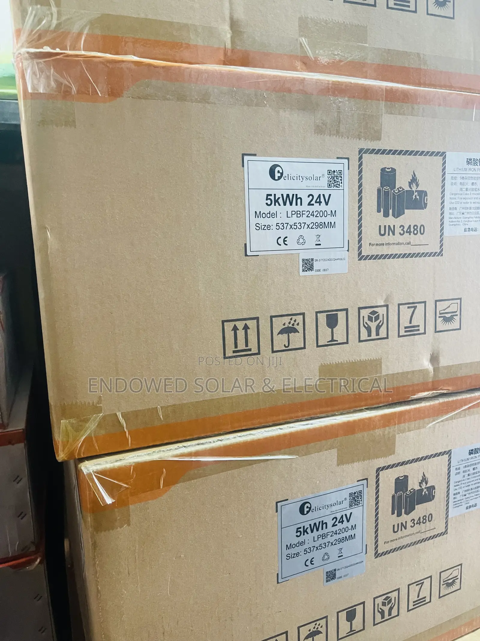 5kwh 24v LBPF Felicity Battery