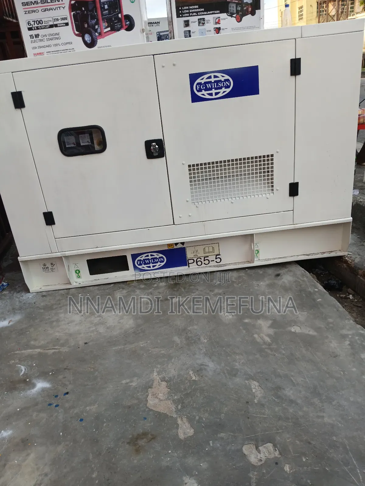 65kva Fgwilson Uk Perkins Almost Brand New Is Available