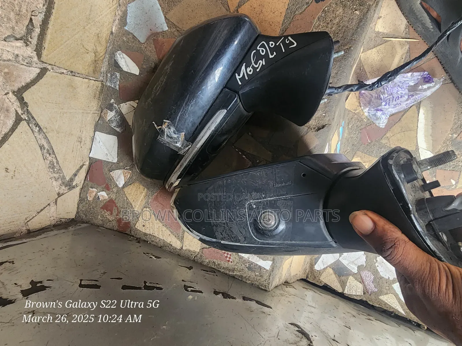 Side Mirror Toyota Camry Camera and BSM