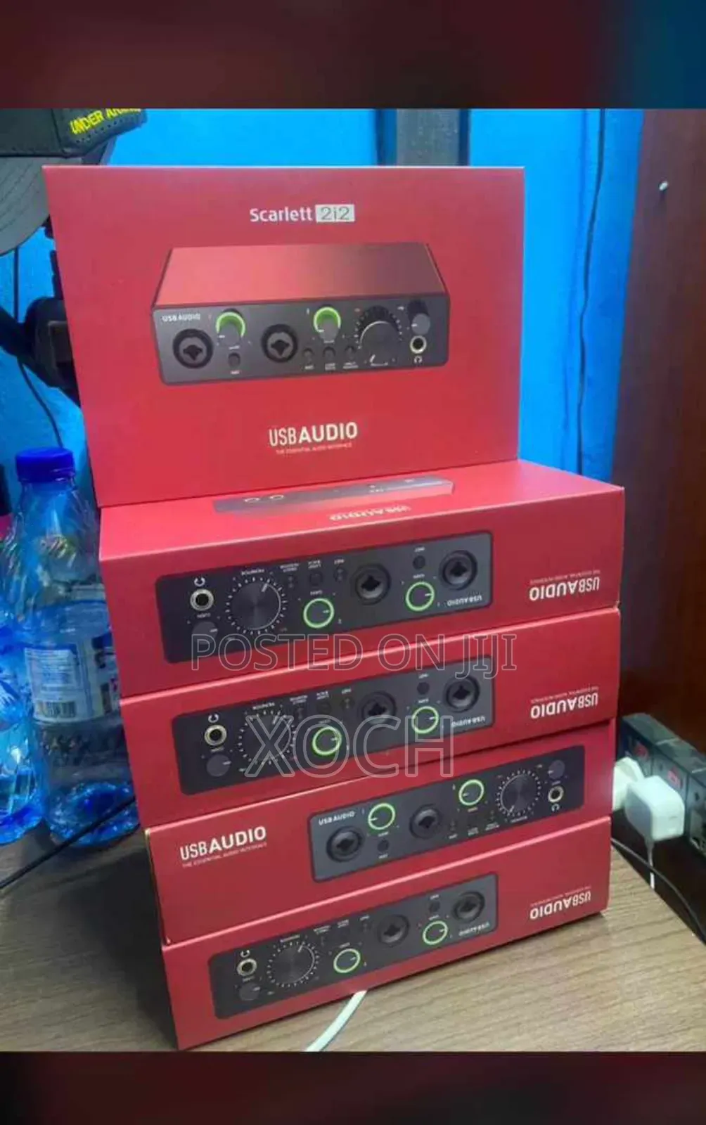 Channel Usb Audio Interface for Recording and Podcasting,