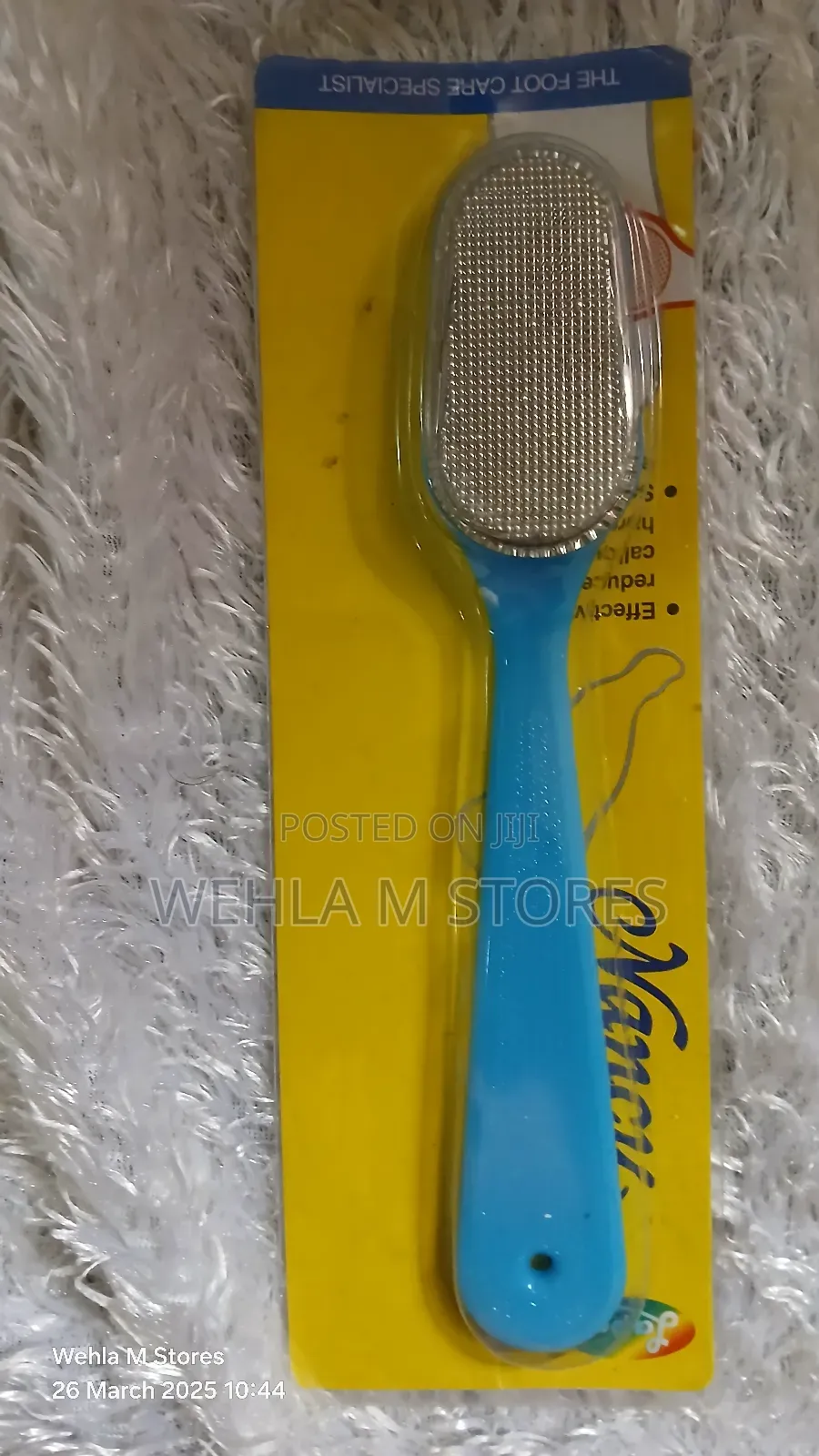 Nancy Foot Scraper With Stainless Steel Head