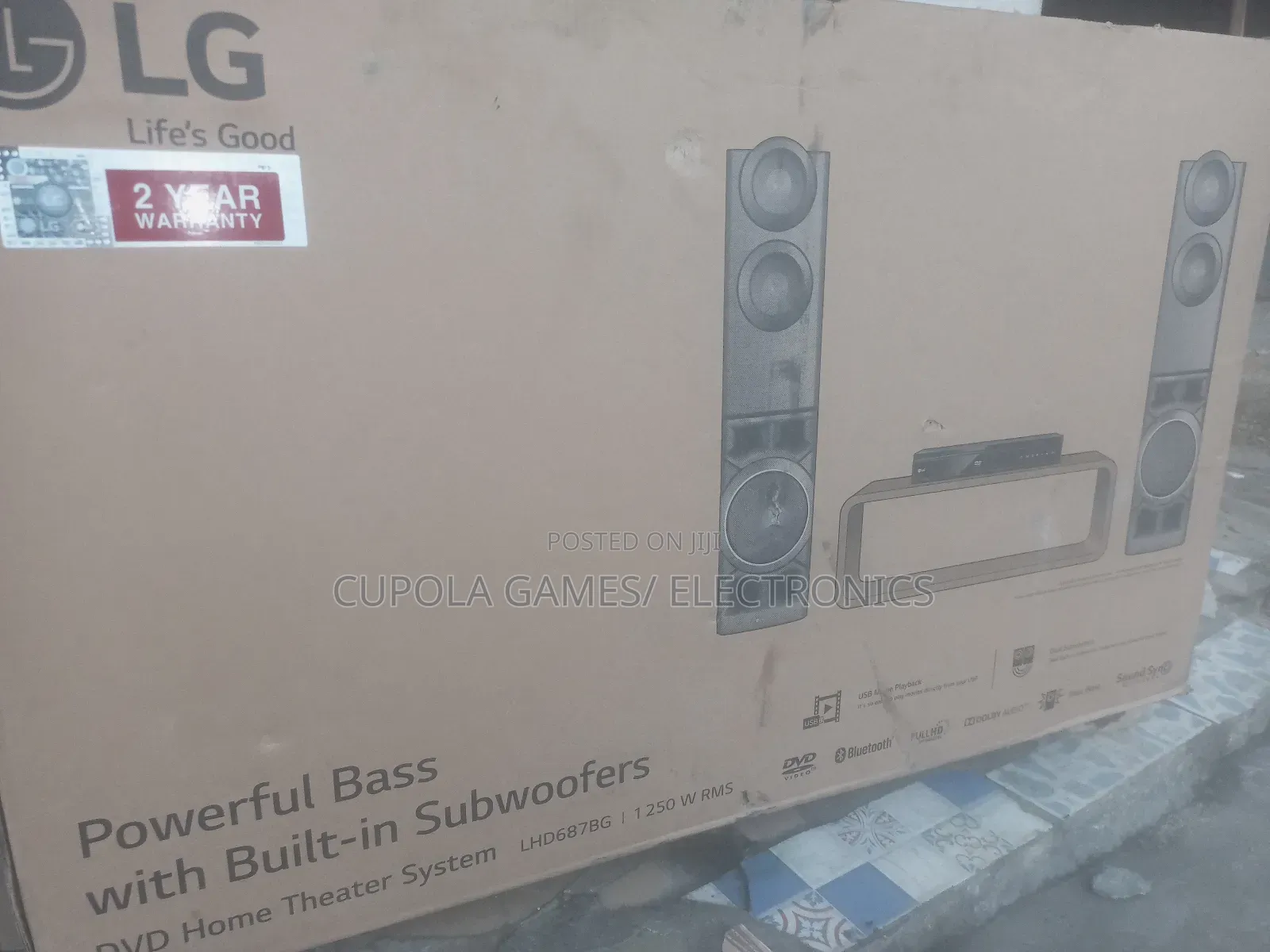 Lg Body Guard Home Theater 1250 Watts