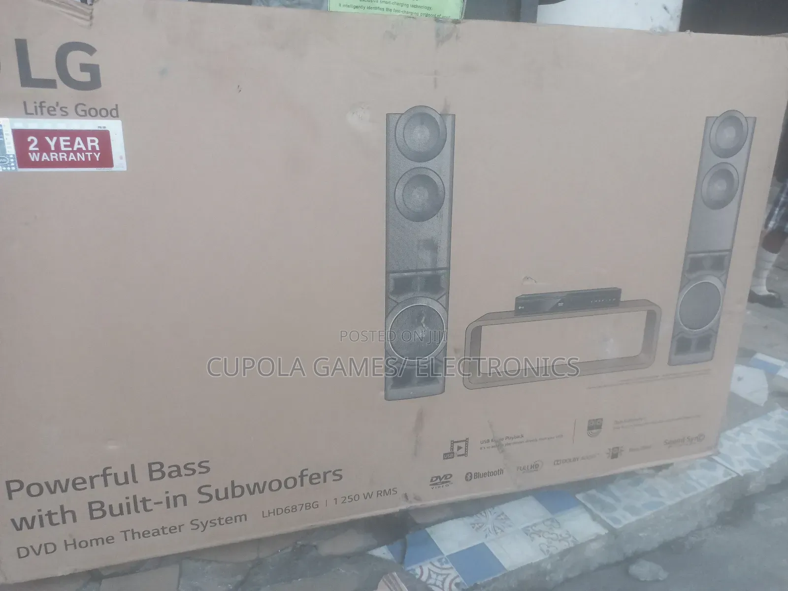 Lg Body Guard Home Theater 1250 Watts