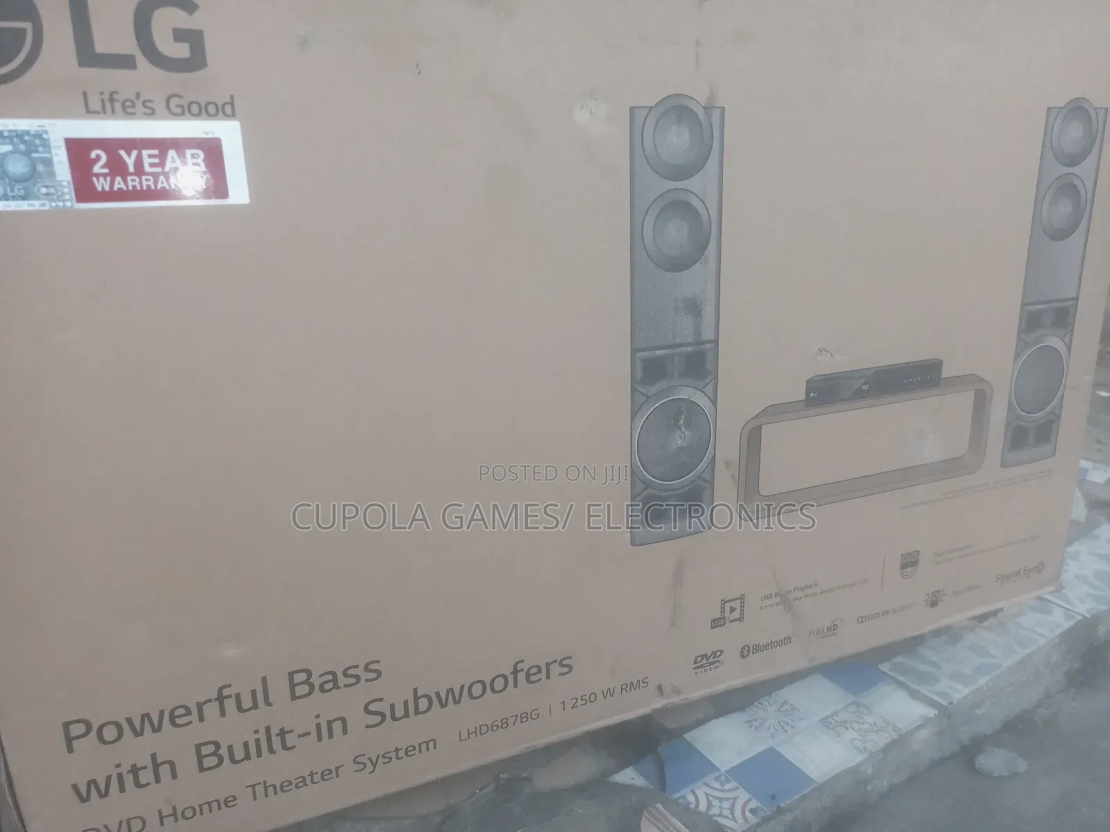 Lg Body Guard Home Theater 1250 Watts