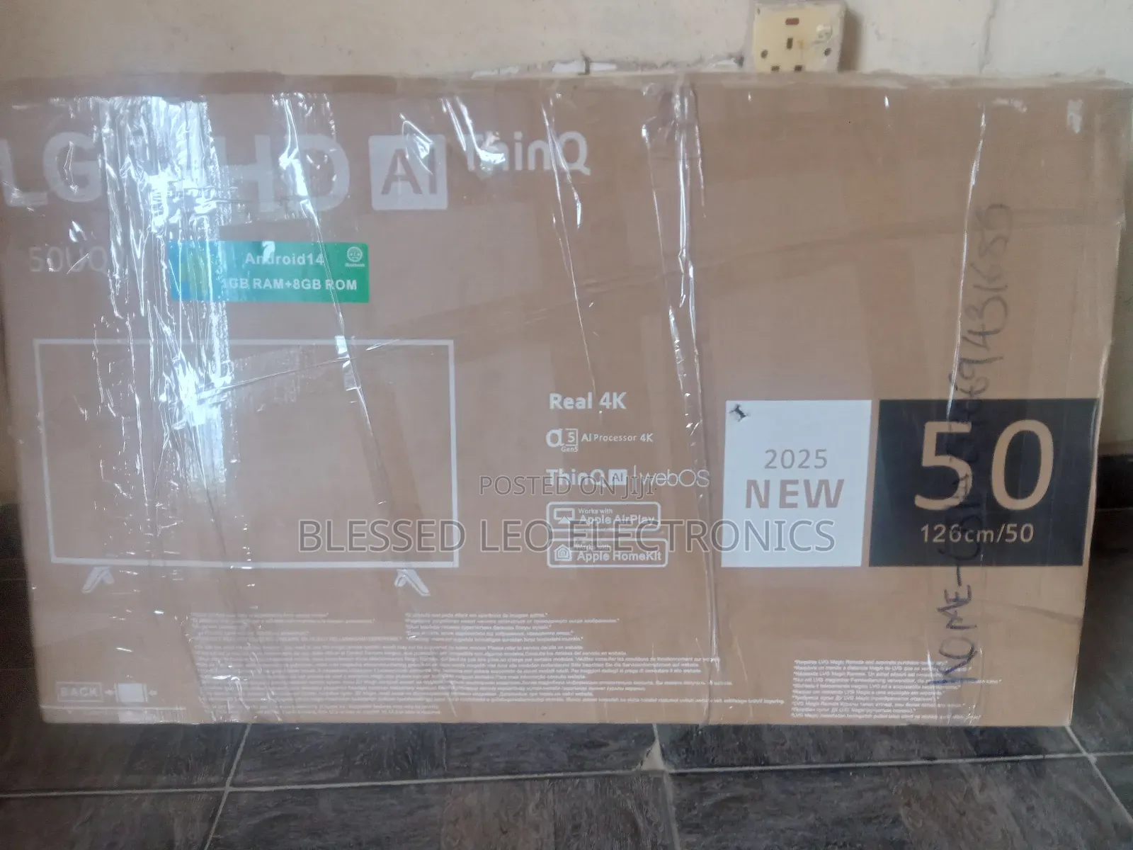 New Smart Tv, 50inches 2025 Morden