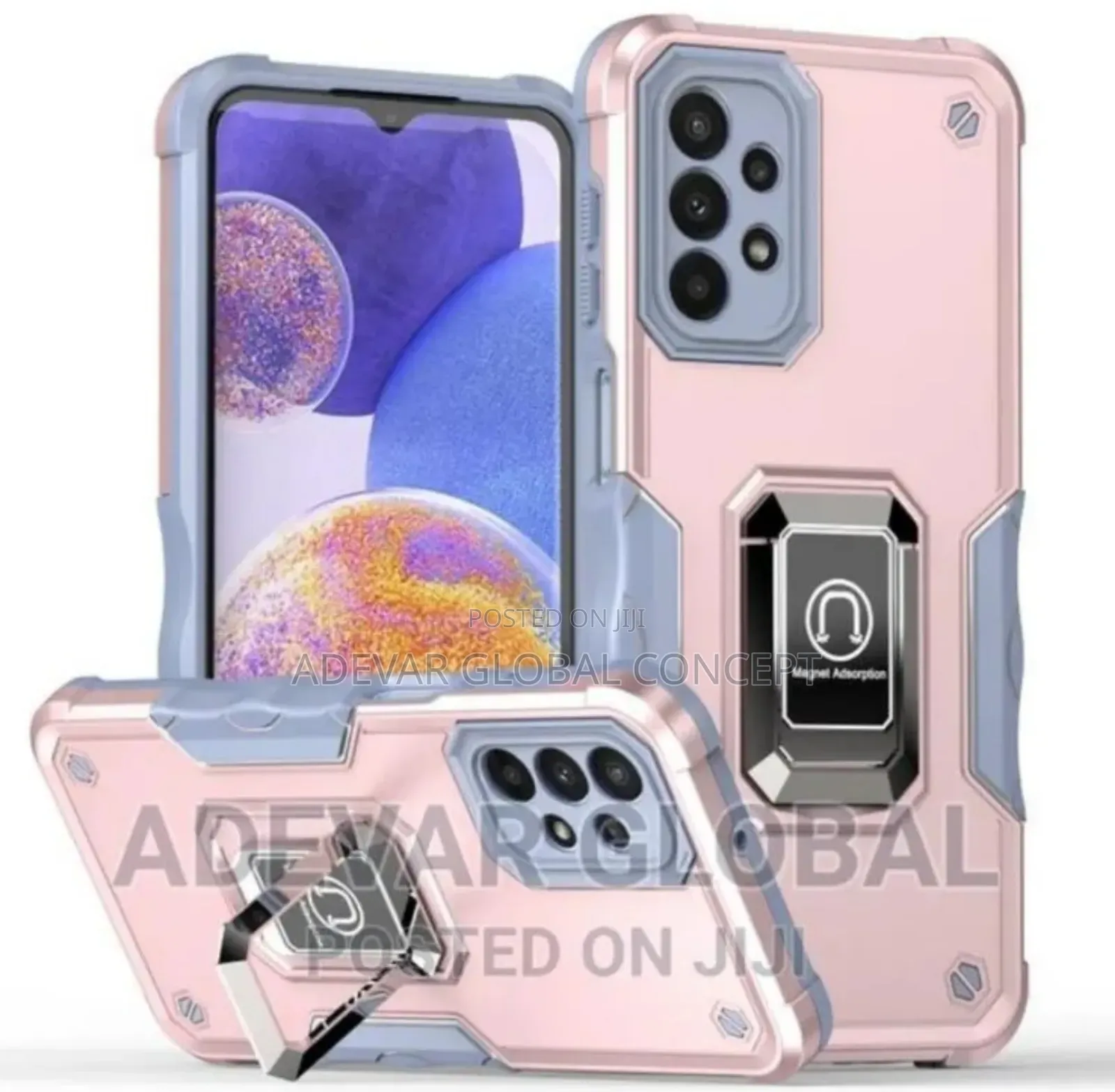 Samsung Galaxy A23/A13 4g/5g Case Pouch Metal Ring Magnetic