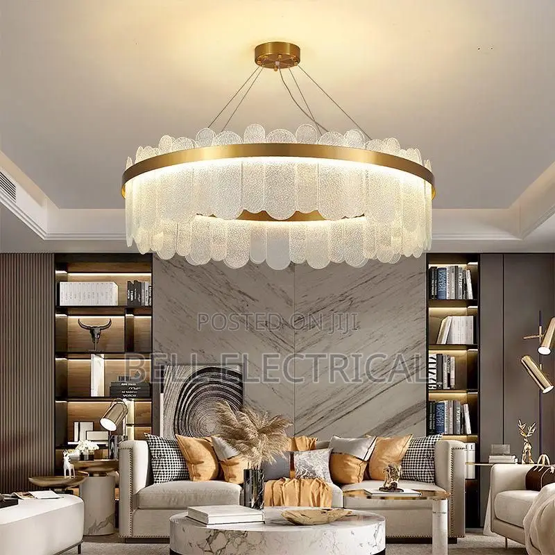 Villa Gold Crystal Pendant