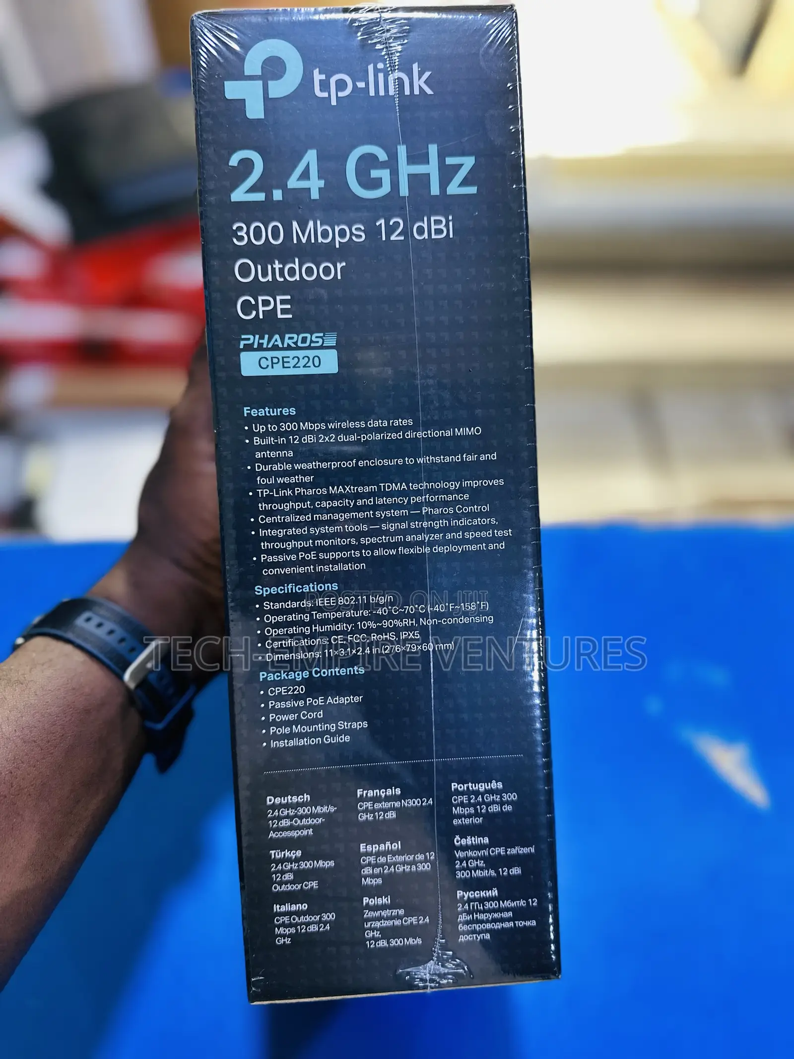 Tp-Link 2.4ghz - 300mbps - 12dbi - Outdoor Access Point -
