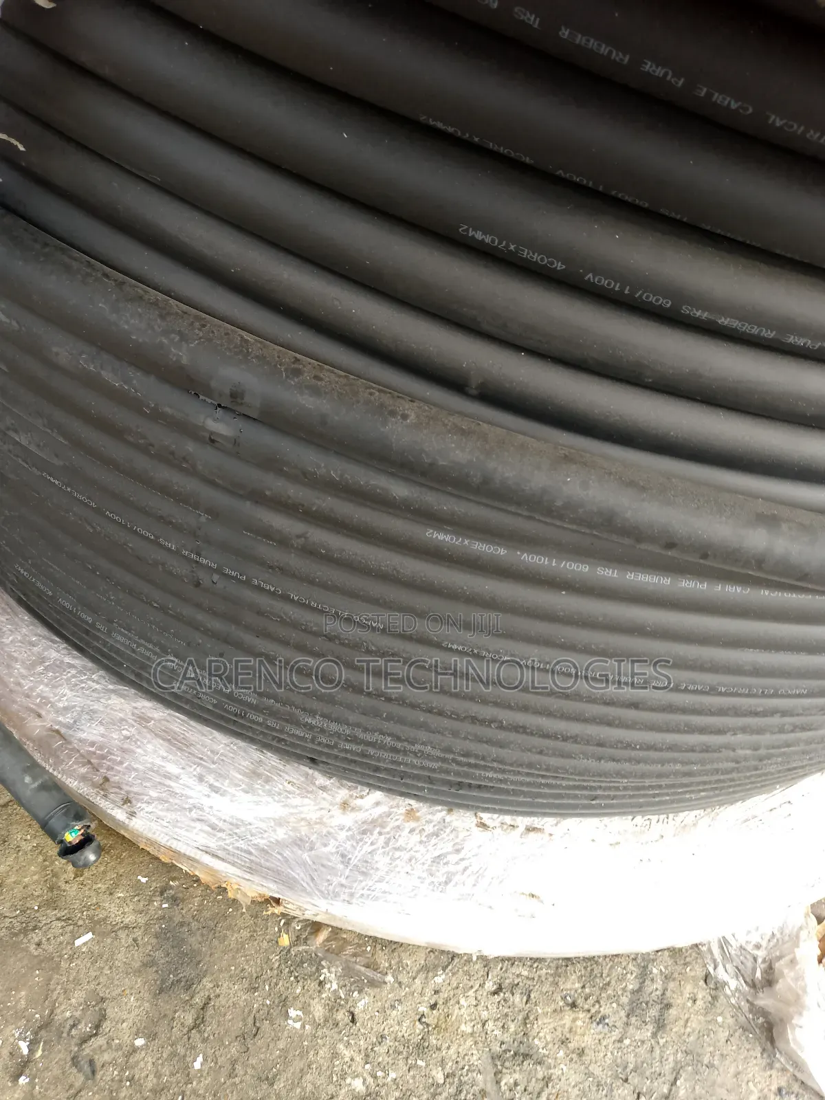 70mm2 4xcore Flexible T.R.S Cable (Pure Copper)